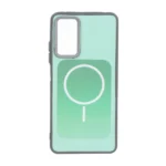 قاب مستطیلی Gray طرح مگ سیف لنز کربن Xiaomi Redmi Note 12 Pro 4G / Redmi Note 11 Pro - سبز روشن