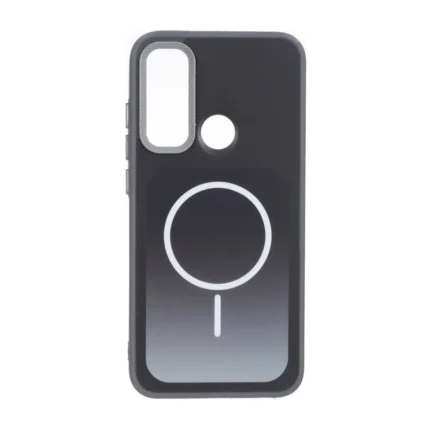 قاب مستطیلی Gray طرح مگ سیف لنز کربن Xiaomi Redmi Note 8 - مشکی