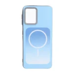 قاب مستطیلی Gray طرح مگ سیف لنز کربن Samsung Galaxy A22 4G / M22 / M32 4G / F22 - آبی