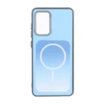 قاب مستطیلی Gray طرح مگ سیف لنز کربن Samsung Galaxy A52 / A52s - آبی