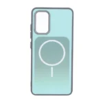 قاب مستطیلی Gray طرح مگ سیف لنز کربن Samsung Galaxy A32 4G - سبزآبی
