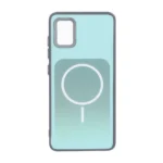 قاب مستطیلی Gray طرح مگ سیف لنز کربن Samsung Galaxy A51 / M40s - سبزآبی