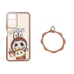 قاب Solid Case عروسک برجسته النگویی محافظ لنز رنگی Xiaomi Redmi Note 12 Pro 4G / Redmi Note 11 Pro - طرح 693
