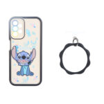 قاب Solid Case عروسک برجسته النگویی محافظ لنز رنگی Samsung Galaxy A13 4G - طرح 700