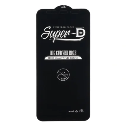 محافظ صفحه نمایش شیشه ای Full Cover Super D MTB-ESD مدل Samsung Galaxy A750 / J4 Core / J4 Plus / J6 Plus / J8 / A8 Plus / A6 Plus / A7 2018