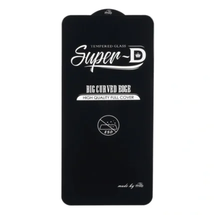 محافظ صفحه نمایش شیشه ای Full Cover Super D MTB-ESD مدل Samsung Galaxy A21s / F52 / Xiaomi Poco X3 GT / Poco F4 GT / Redmi Note 10 Pro 5G