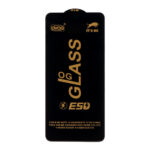 محافظ صفحه نمایش شیشه ای درجه یک Xiaomi Redmi Note 12 4G / Redmi Note 12 5G / Poco X5 / Honor X8 / X8A / X10 / Realme 11 / Oppo A98 / Oppo A58 / Note 12R Pro - Full Cover OG - ESD OVOG